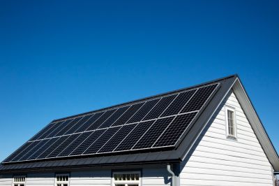 Home with Solar Power System